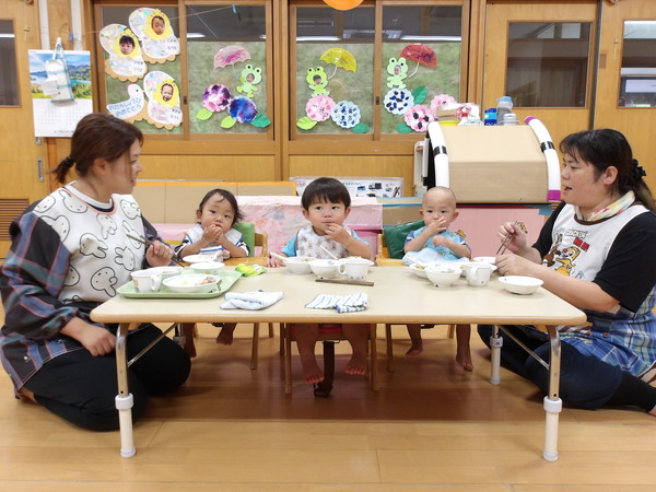 食べること大好き!