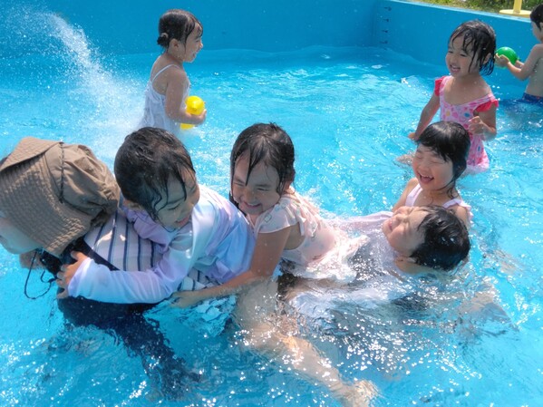 水あそび　