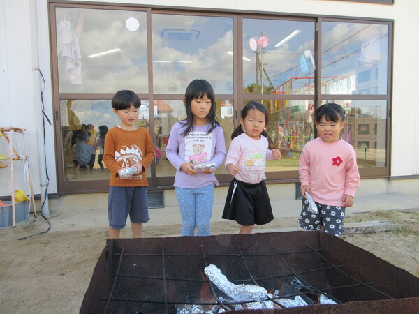 焼き芋パーティー