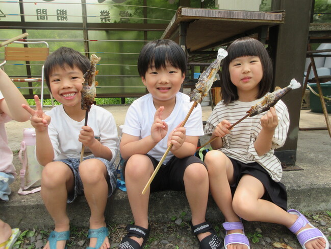 じぶんで　つかんで　とったんだよ！　