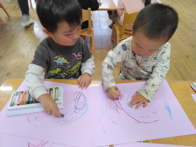 自分のクレヨン