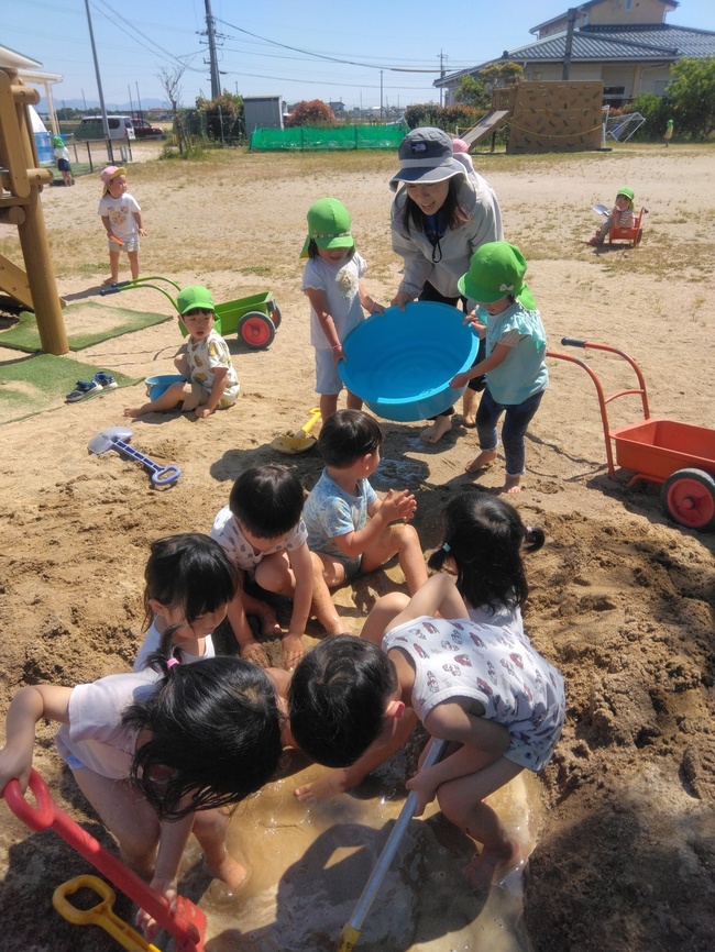 どろんこ遊び